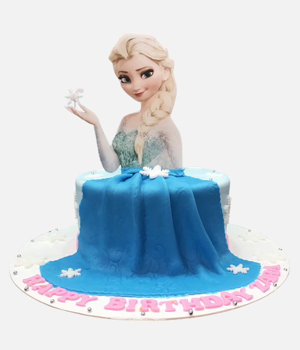 Frozen Elsa Cake